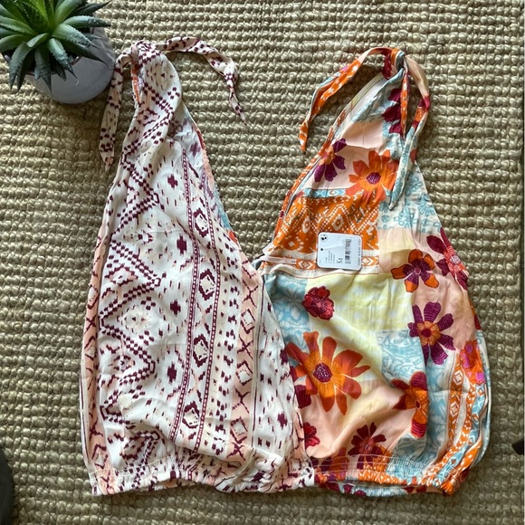 NWT FREE PEEOPLE Tied To You tank top size MEDIUM 🪴 - Picture 5 of 6